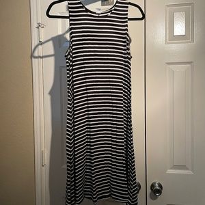 Black and White Dress